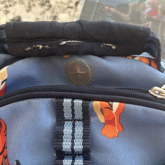 Pottery Barn Kids backpack with Tigers; monogram ‘Edward’ - Picture 3 of 3